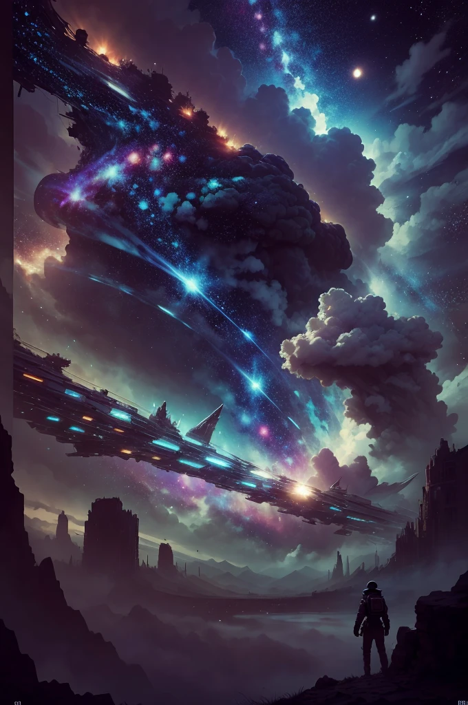 fourth dimension, kosmos, Starcloud, the space, 时optic旅行,Aiptic --auto --s2