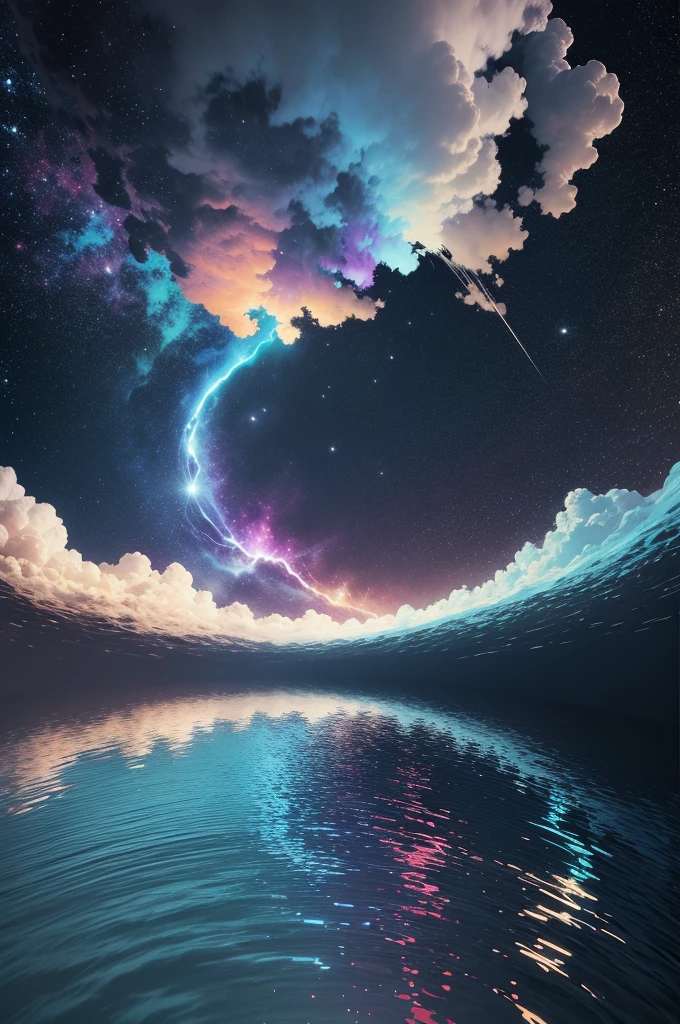 fourth dimension， kosmos， Starcloud， 极optic学，the space，复杂， optic  （tmasterpiece：1.3），（Best quality at best：1.4），超高分辨率，8K分辨率， --auto --s2