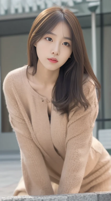 ((Bestquality)), ((a masterpiece)), (specifics:1.4 pcs), 3D, A beautiful image of a Korean girl,HDR（High Dynamic Range）,Ray traced,nvidia RTX,Hyper-Resolution,unreal 5,Subsurface scattering、PBR Texture、postprocessed、Anisotropic Filtering、Depth of field、Maximum clarity and clarity、Over-layer Textures、Albedo And Specular Maps、Surface Coloring、Mitsu-Accurate simulation of material interactions、Perfect Proportions、Octane render、Two-color light、large aperture、low ISO、white balance、Rule of Thirds、8K RAW，realistic detailed eyes， natural skin texture， realistic face details， korean girl, Asian girl with long hair, korean woman, The chest is super big，The chest is full of elasticity，Chest firm，The buttocks are round and upturned， Young cute Korean face, nude, not wearing any suits,