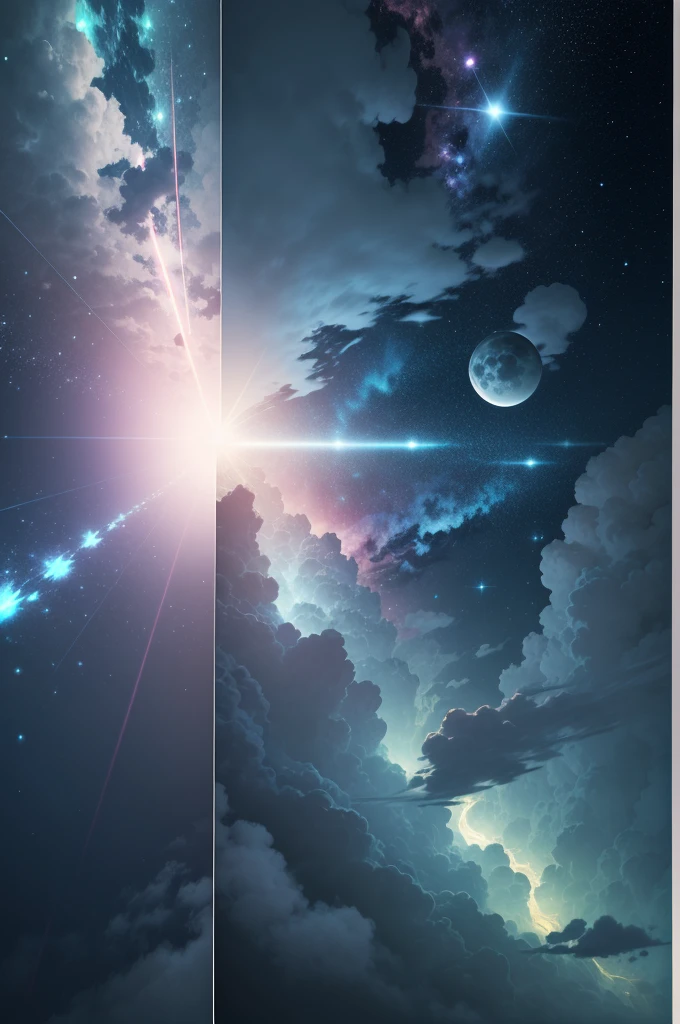 fourth dimension， kosmos， Starcloud， 极optic学，the space，复杂， optic  （tmasterpiece：1.3），（Best quality at best：1.4），超高分辨率，8K分辨率， --auto --s2