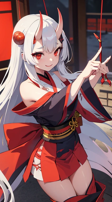 (masterpiece, best quality),  intricate details, 8k, artstation, wallpaper, official art, splash art, sharp focus,
1girl,  Nakiri Ayame, long hair, twintails,  red eyes, white hair, 
 spider suit, spider web print, spider web,  
skyscrappers, city, buildings, cars, street,