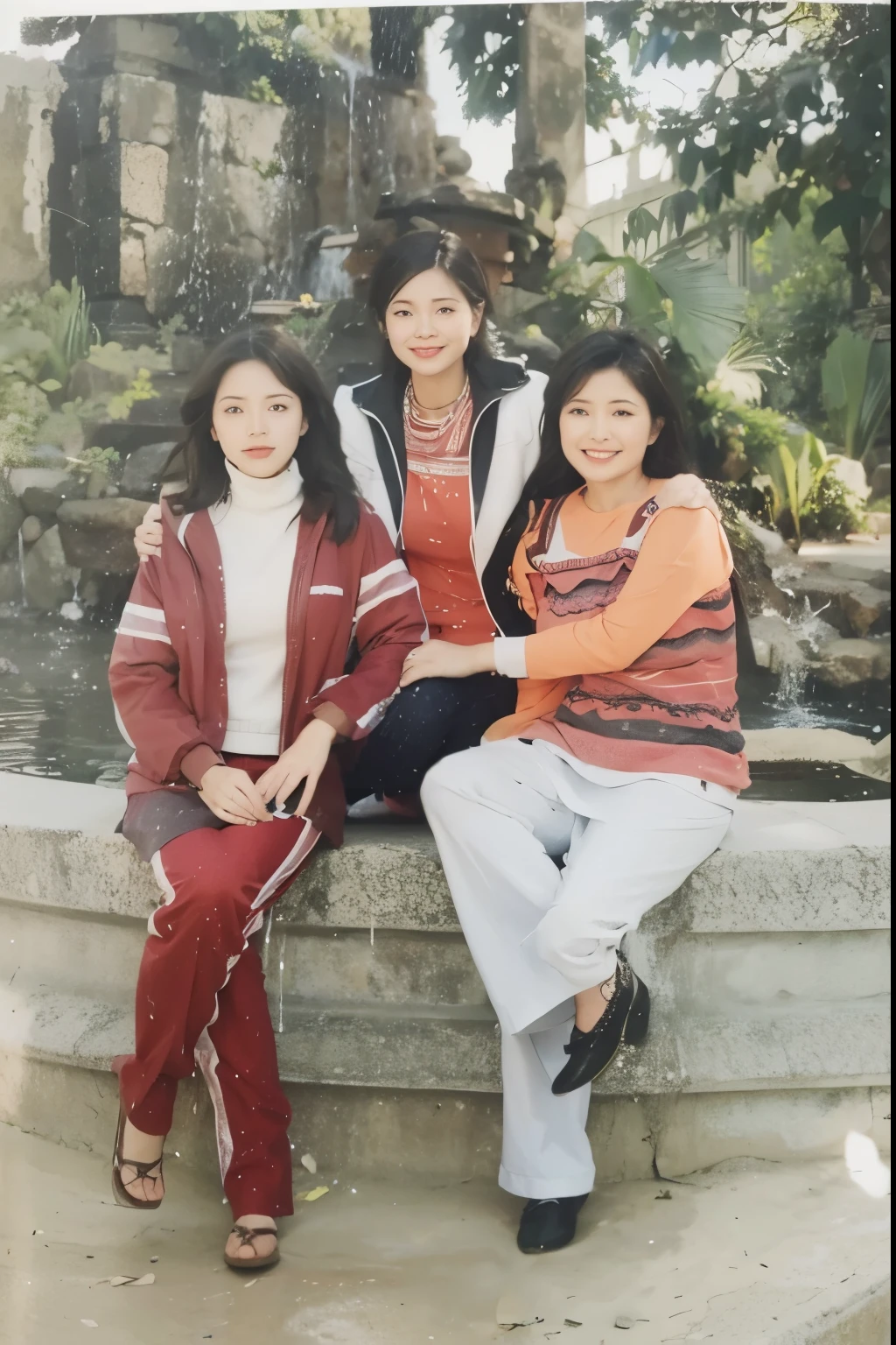 Three women,HD photoe full of details