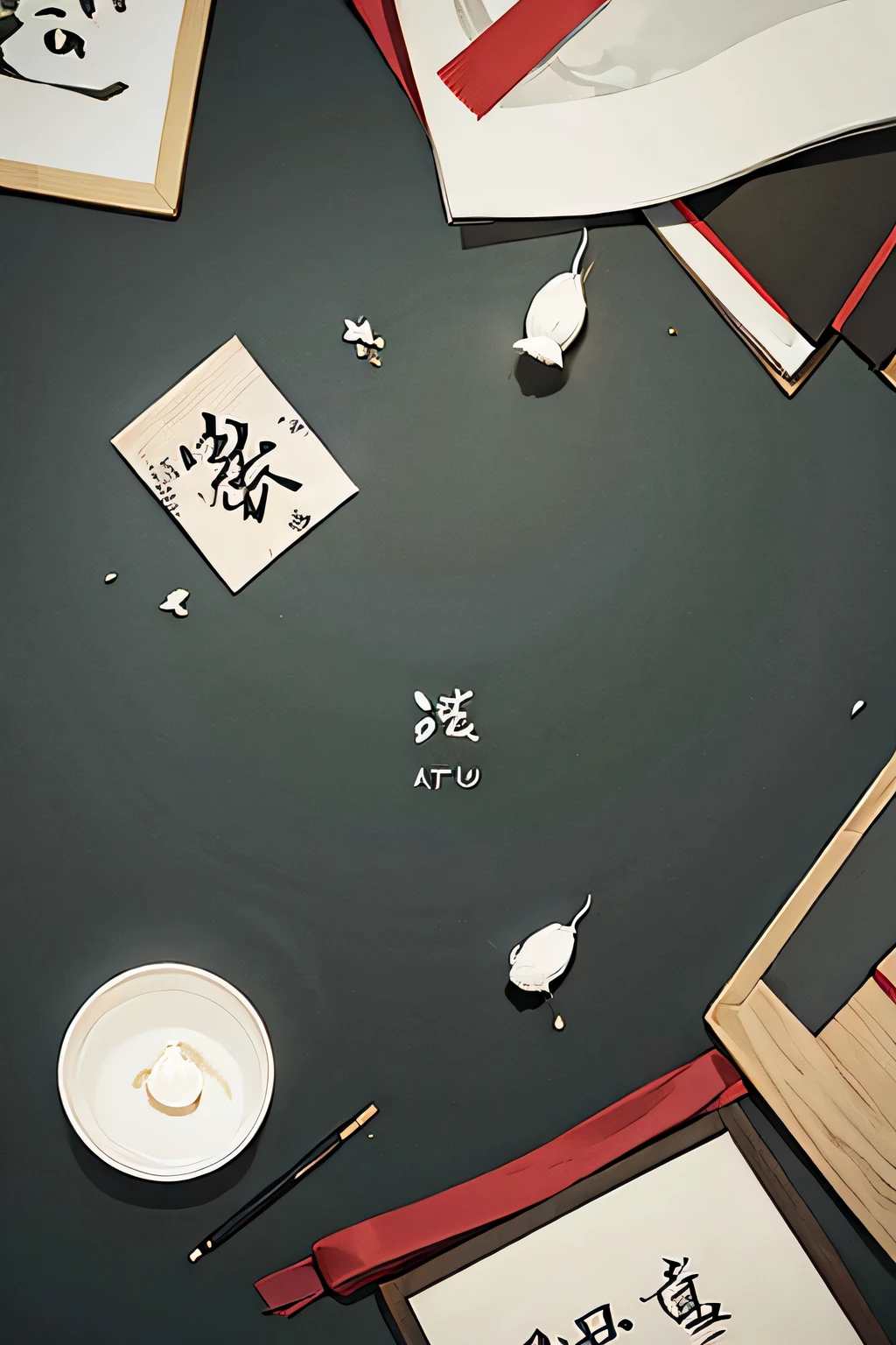《In memory of Nvjiao·In memory of Jiao Yulu》Calligraphy works、