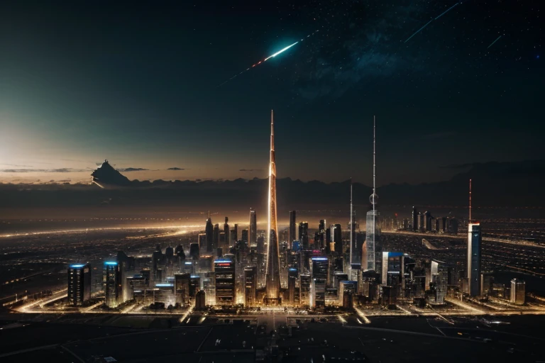 On an unknown planet lies a futuristic fantasy city with huge buildings of technological design (die eine unendliche Allee bilden), con estructuras acristaladas en plata, Gold- und Bronze-Spektakel, (con colores vivos). ENSOLADO Bodenbelag (Glanzlos). Menschen, die herumlaufen. (similar to Coruscant from Star Wars). Clearly defined image with many buildings together. Gestochen scharfes, gut definiertes 8K-Bild. The buildings rise high in the background.,8