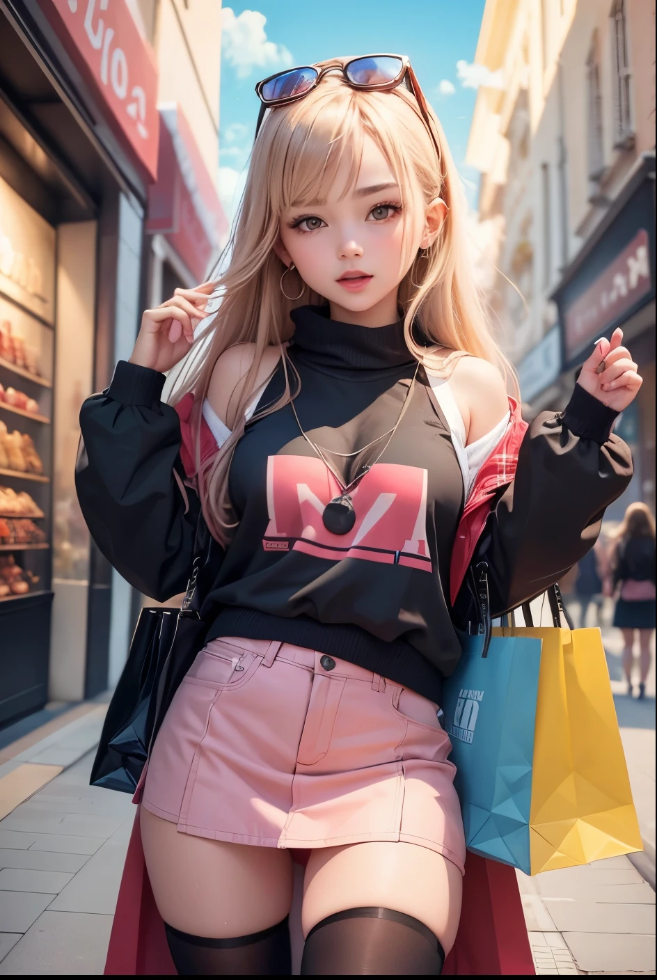 cute girl, girl shopping, shop, 🔞🔥