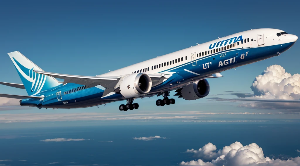 Boeing787、(((ultra best quality, masterpiece))), (((ighly detailed)))