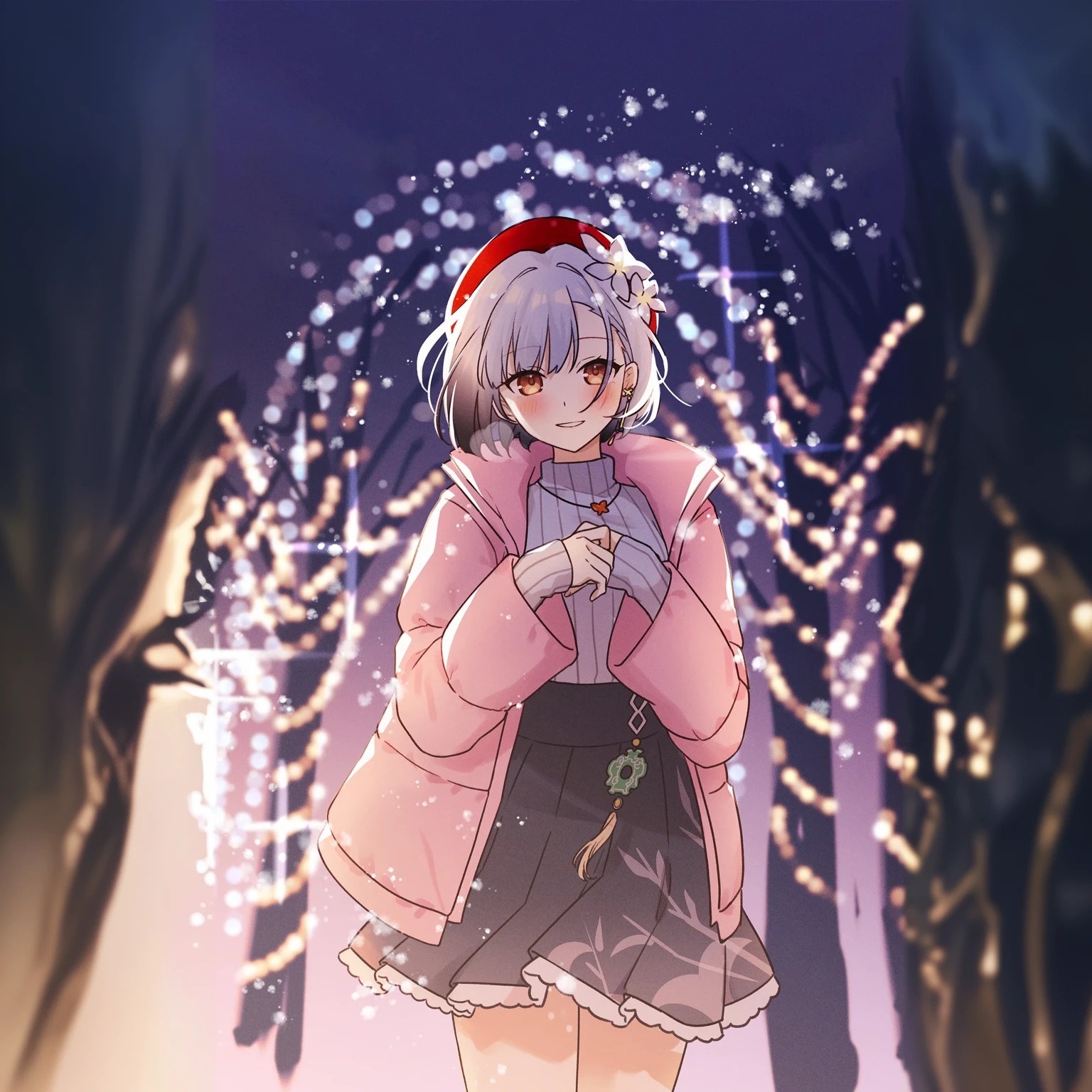 the trees,Lighting decoration
