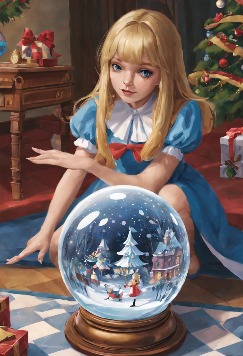 Alice&#39;s Christmas gift is a crystal ball