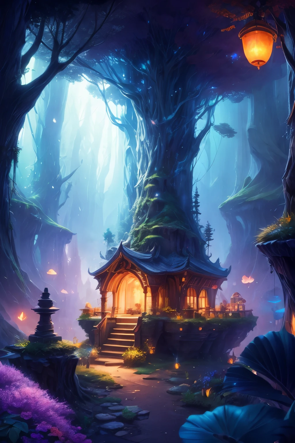 tmasterpiece, Best quality at best, high qulity,The is very detailed CG unity 8k wallpaper, An enchanting and dreamy scene of a fantasy forest, (There are towering trees), (Pink),Glowing mushrooms, and Hidden Fairy Canyon, Create a sense of mystery and enchantment, BREAK BREAK BREAK, (1 cute girl with, Alone, Chase fireflies:1.5, full bodyesbian), art stations, Digital illustration, iintricate, Uptrend, pastelcolor, oil painted, award winning photography, bokeh, depth of fields, HighDynamicRange, full bloom, color difference ,realisticlying,The is very detailed, Uptrend on art stations, Uptrend on CGsociety, iintricate, high detal, dramatics, 1个Giant Breast Girl, Heart Niang,qbxjl,The light from the back window is backlighted