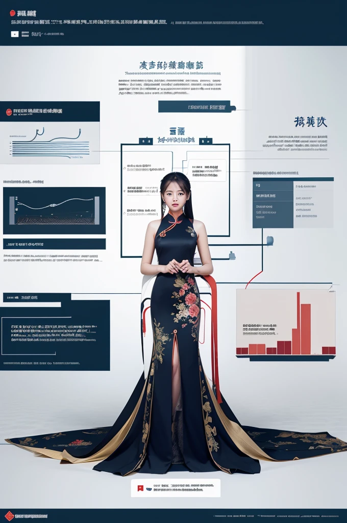 Help me design an infographic about the educational level of Chinese women in Chinese,Preferably include a Sankey diagram