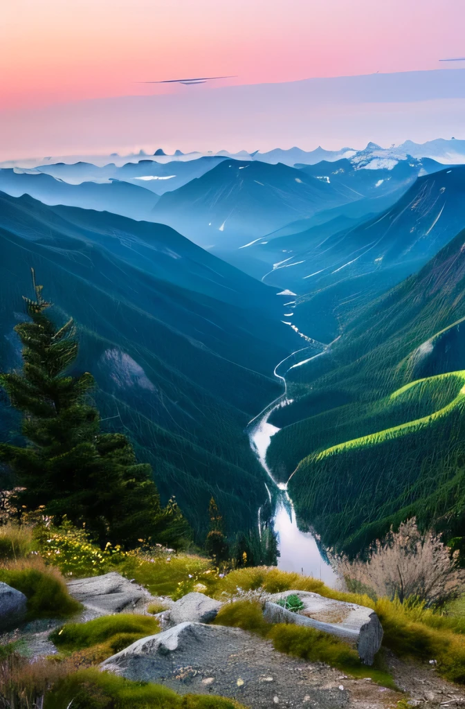 mountain ranges,Silver World,Yuki