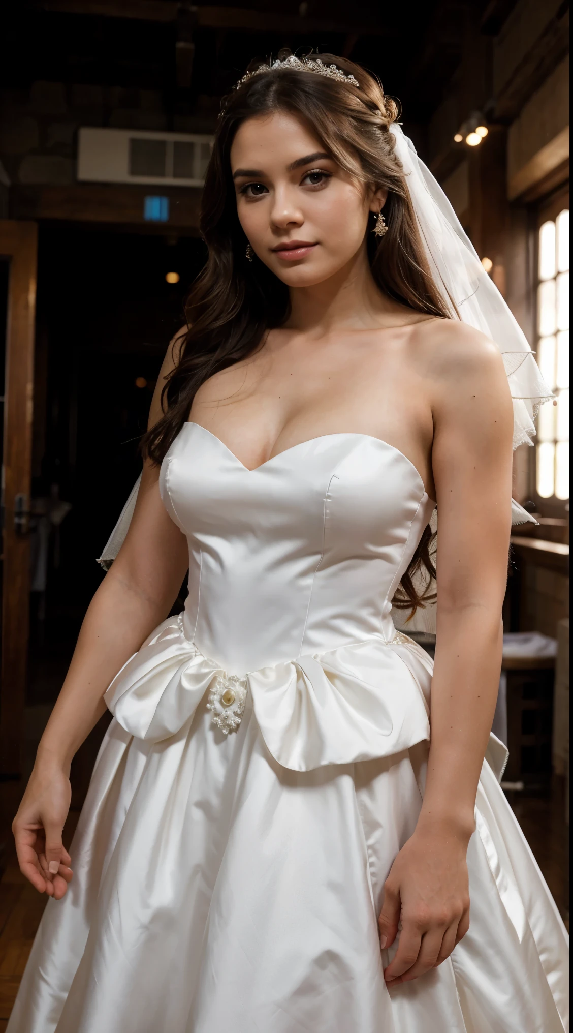 generates a woman in a wedding dress