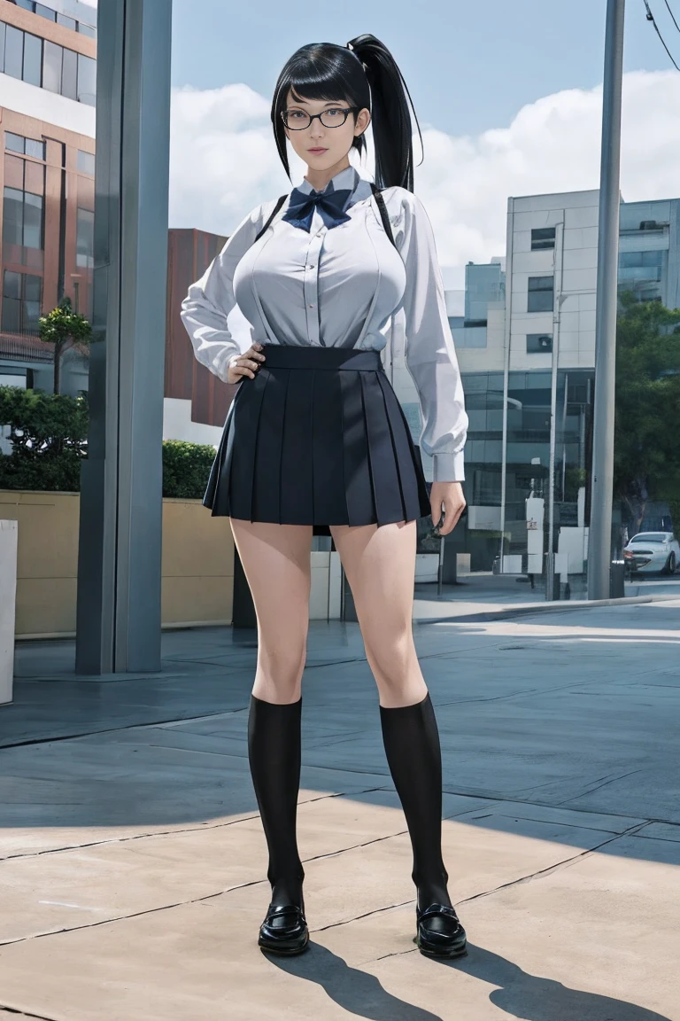 sexy pose

there is a woman in a Short skirt and a shirt posing, a hyperRealistic Schoolgirl, hyperRealistic Schoolgirl, Realistic Schoolgirl, photorealistic anime girl render, photorealistic full body, sakimichan hdri, hyperrealistic full figure, Photorealistic perfect body, Casual pose, Seductive Anime Girl, Smooth Anime CG Art, from girls frontline


anime girl perfect body in a very Short skirt and a bow tie posing, high socks, a hyperRealistic Schoolgirl, Realistic Schoolgirl, hyperRealistic Schoolgirl, full body portrait of a short!, anime Full body illustration, render of april, The tenacity of blue reflection, Wearing a skirtいる, Wearing a skirt, render of a cute 3d anime girl, Full body illustration, huge-breasted, super Short skirt, A shy girl, Wearing glasses, Ponytail Long Hair, Black hair, panties on, Mini skirt, Short skirt, very Short skirt, split button, Chic, Masterpiece of sexy pose,Best Quality,Best Illustration,Hyper Detailed,1 girl,Solo,,Glamorous,Blushing,

Gigantic breasts,Large,((Gigantic_breasts))),（Re-emulsification）