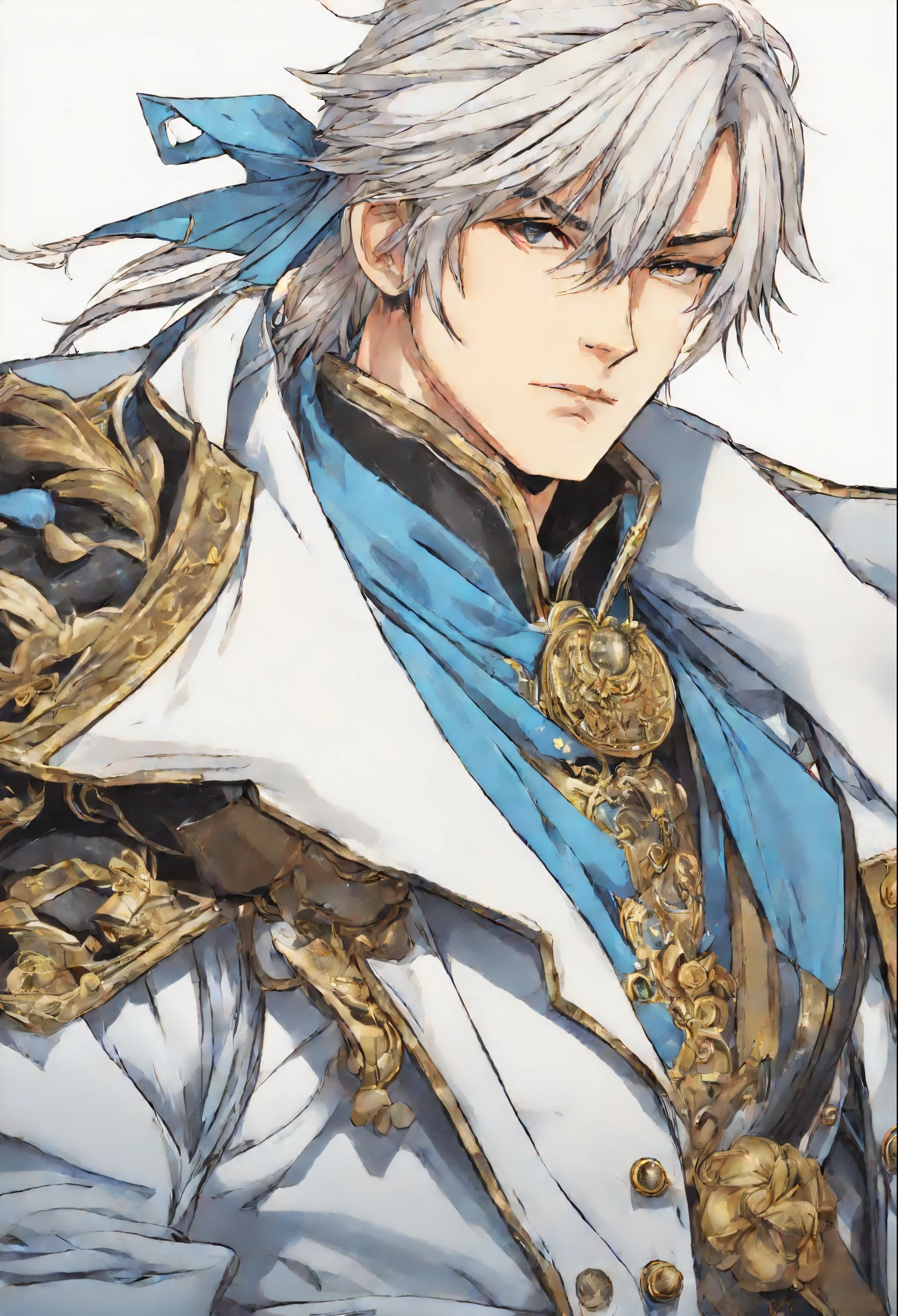 anatomically correctly drawn body,   Anime character, style anime "frozen", Anime characterrozen ", Anime Character Face Type " frozen", style anime, Close-up of a person (a pirate) , King of a pirates, Masamune shiro, a pirate captain, key anime art, shigenori soejima illustration, based on Freezing, fantasy seinen manga, Freezing: First Chronicle (Freezing　ファーストクロニクル), Freezing Pair Love Stories, Kwang-Hyun Kim, Okumura Masanobu, detailed key anime art, Masamune, shirow Masamune, a Swashbuckler-class pirate, a pirate, Portrait of a pirate