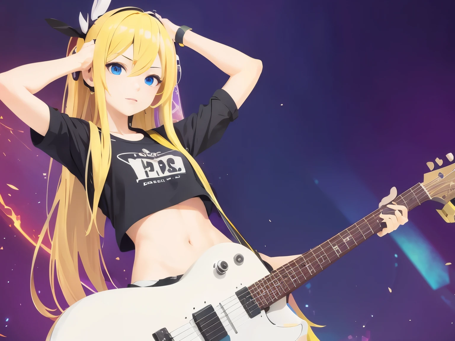 black shirt