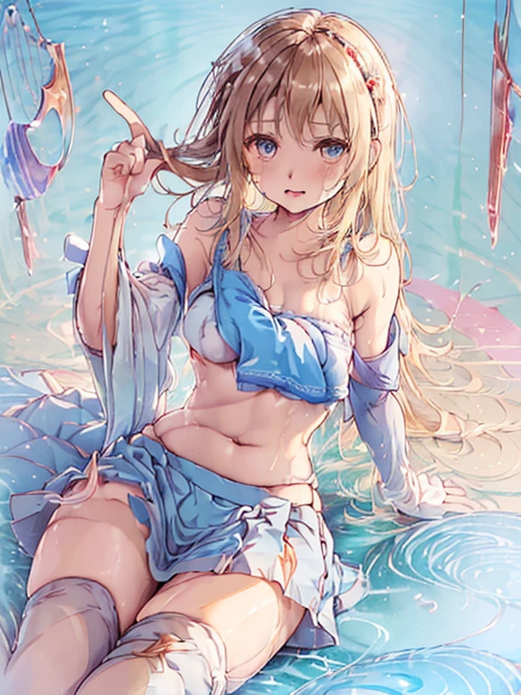 (cute little),(Blonde Wave),(shairband),(blue eyess),(12year old),(girl with),((ta)),((((全barechested))),(an legs,large,spread),(an legs広げて,Sit up,Poop sitting,Cowgirl),((s ass)),((anal)),(((オマンコ))),((small nipple)),(((I don't wear any underwear))),(((Panties))),(peered down from below),(are small),((analが見える)),((オマンコ,anal,spread)),((both hands over,an legs,spread),(((SEX))),(((NFSW))),(Little child),(Top image quality),(an legsが綺麗),((Finger clean)),(Beautiful),(Wet),(Pee),(shairband),(barechested),(((knee high))),((Skirt Rolling Up)),(((pantiy,kne)),((opening legs)),