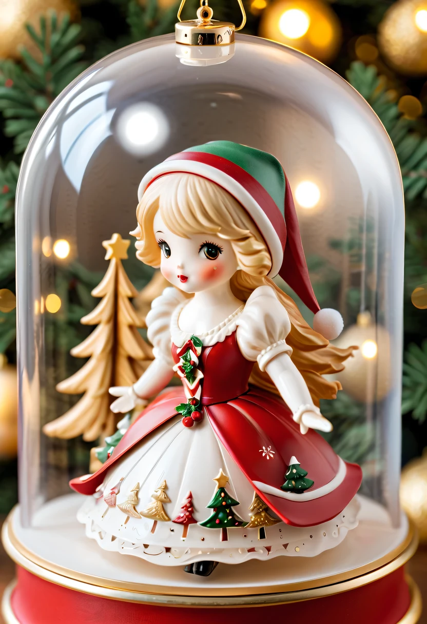 christmas,christmas girl , christmas music box,