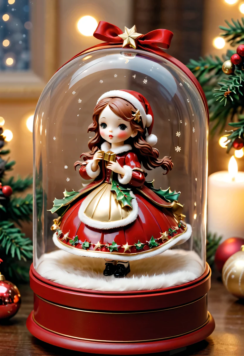 christmas,christmas girl , christmas music box,