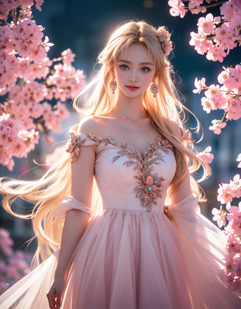 tmasterpiece,Highest image quality,super detailing,Best quality ,Extremely Delicately Beautiful, Very meticulous,Best quality, offcial art, extremely detaild的 CG unified 8k wallpapers, portrait photo of an, The most beautiful look,blond hair blue eyes,Radiant skin and radiant eyes, pretty skin,(Detailed lighting:1.2), (Beautiful and detailed light:1.3), deep understanding, beautiful nude color, iintricate, digitial painting, smooth private parts, Focus sharp, The end of the world, Epic reality, (HighDynamicRange:1.4),(pastel colour:1.4), Beautiful big breasts,The end of the world的, giving up, com cores neutras, natta, Screen space refraction, (Complicated details, ultra - detailed:1.3), art stations, Cinema lenses, vignet, the complex background, buliding,Enchanted smile,face flushed,the shy,detailed back ground,(Dream catcher earrings in various colorlack in color,white colors,in pink,purpleish color,red colour,blue colors,orange colors,green color,cyan colors,),sexy and sultry,(The kinky is exposed,Camel toes,Combed through the dark and thick hair,),The sexiest look,Peach Milk Tea Smooth Velvet Versailles Dress,semi transparent,Ultrathin,