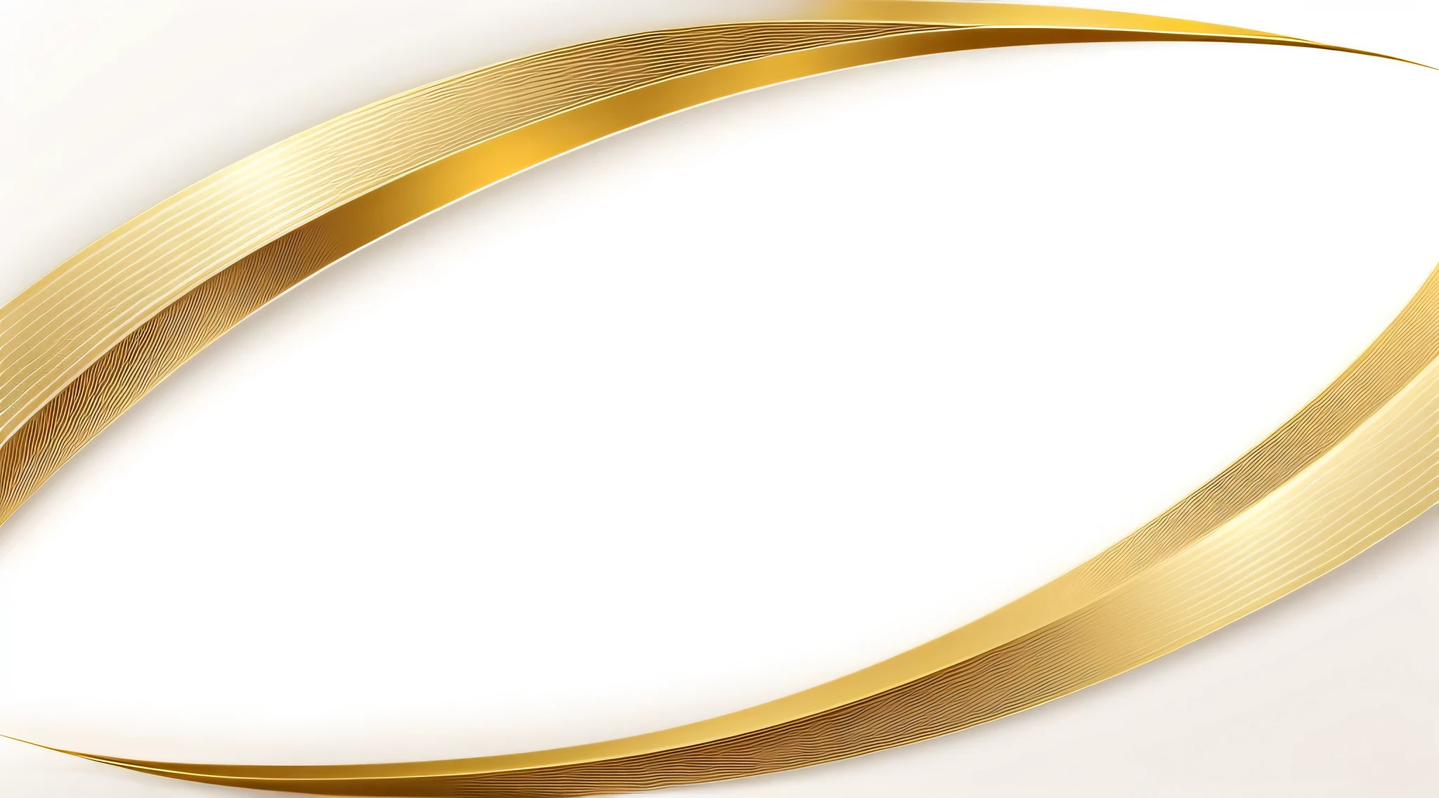 Background with(Hard),  White and gold，arc curve