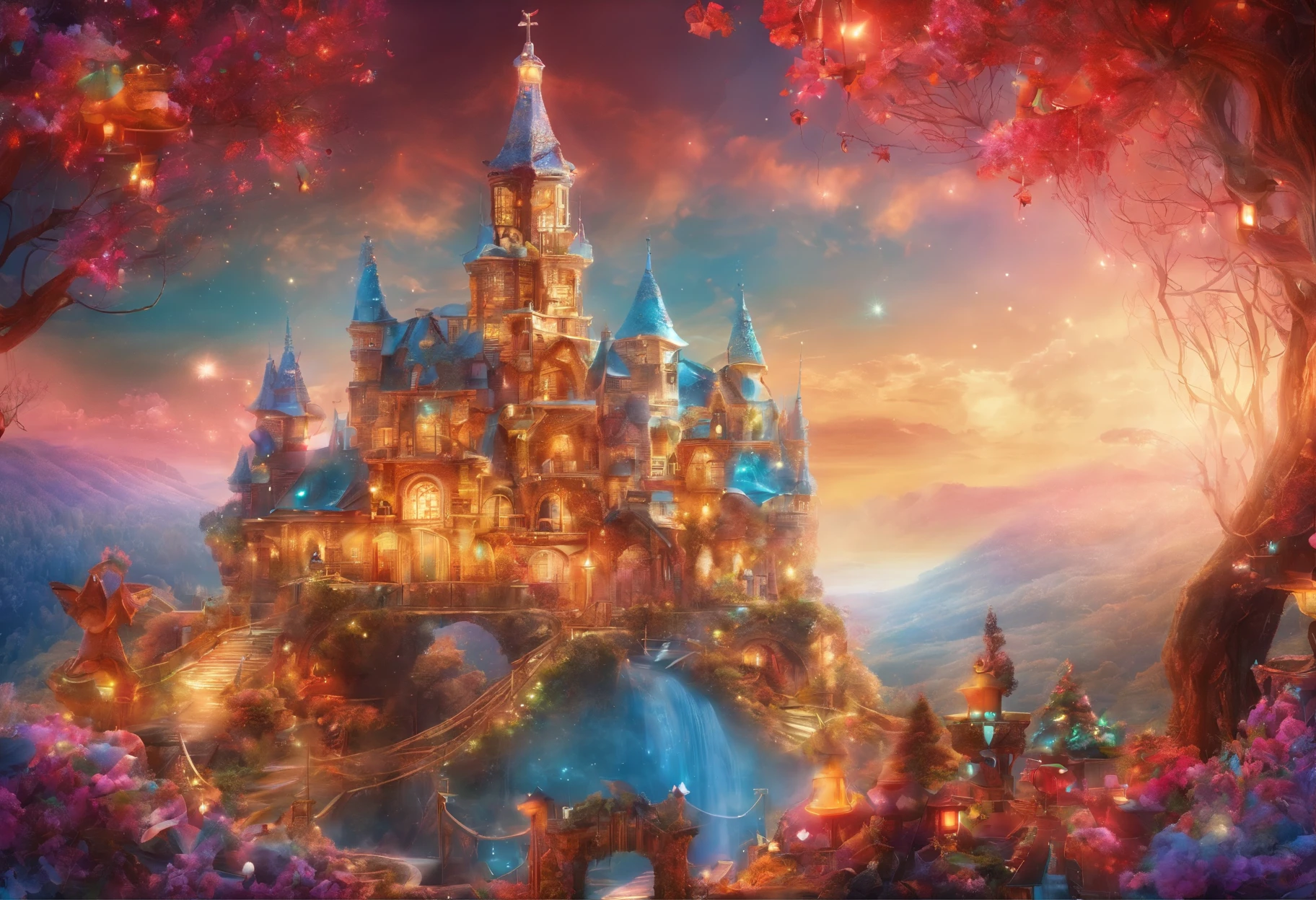 Exquisite Christmas gift，Surprising，surprise，，8K，high high quality，ultradetailed