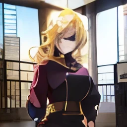1 Sister,Alone,((Domineering lady)),Ray traching,((Alipay)),(Best quality at best), ((tmasterpiece)), Original,((30 years old girl)),90's,lens flare glow,The light from the rear window is backlit,depth of fields,The city of cyberpunk,gothicarchitecture,Steam Bodie,(((Exquisite and beautiful eyes and exquisite face))),((Giggle smile)),((defiance)),((the hair between eyes)),Meaning_the hair)),extremely_long_the hair,blond the hair,shiny the hair,(Mature woman),((wavy_the hair)),Green-eyed,backlessoutfit,Shoulders chopped off,Black glasses,[the maid outfit:Santa Claus set:0.8],hoody,a garter belt,garter obi strip, (((anime screenshot))),Vibrant smile,((No nose)),armlets,(((anime screenshot))),obi strip