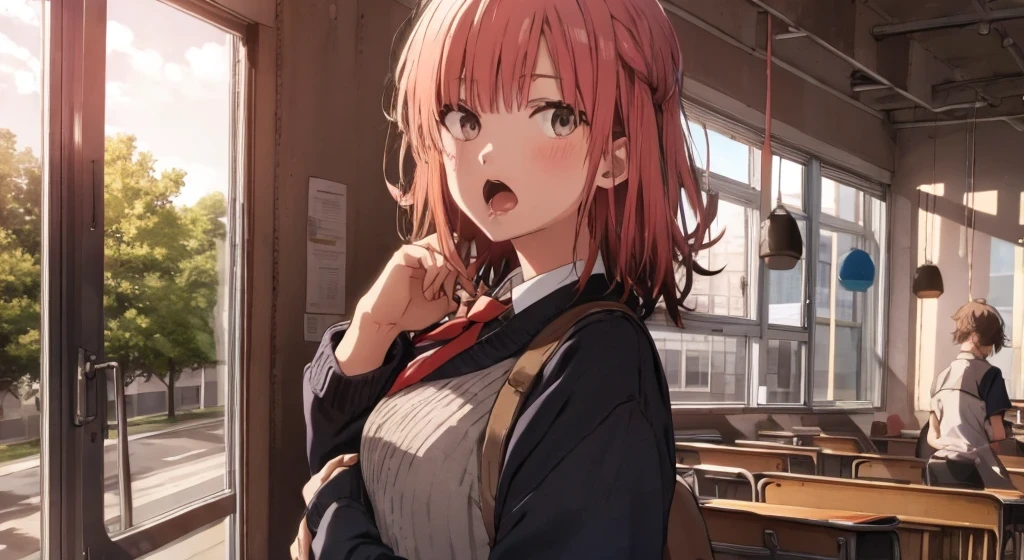 opened mouth