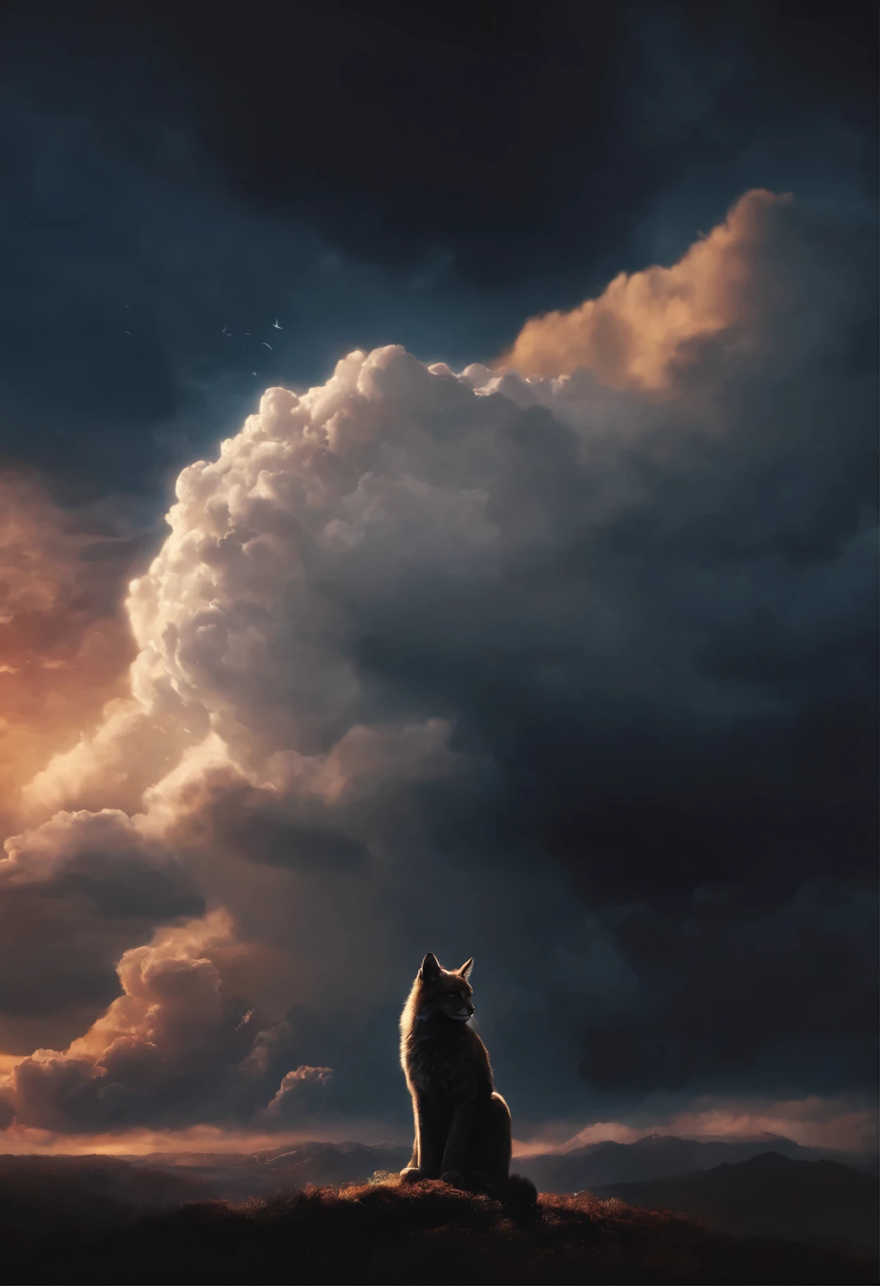 Dark history, the anime, Cloud, soft cloud, wild lynx,