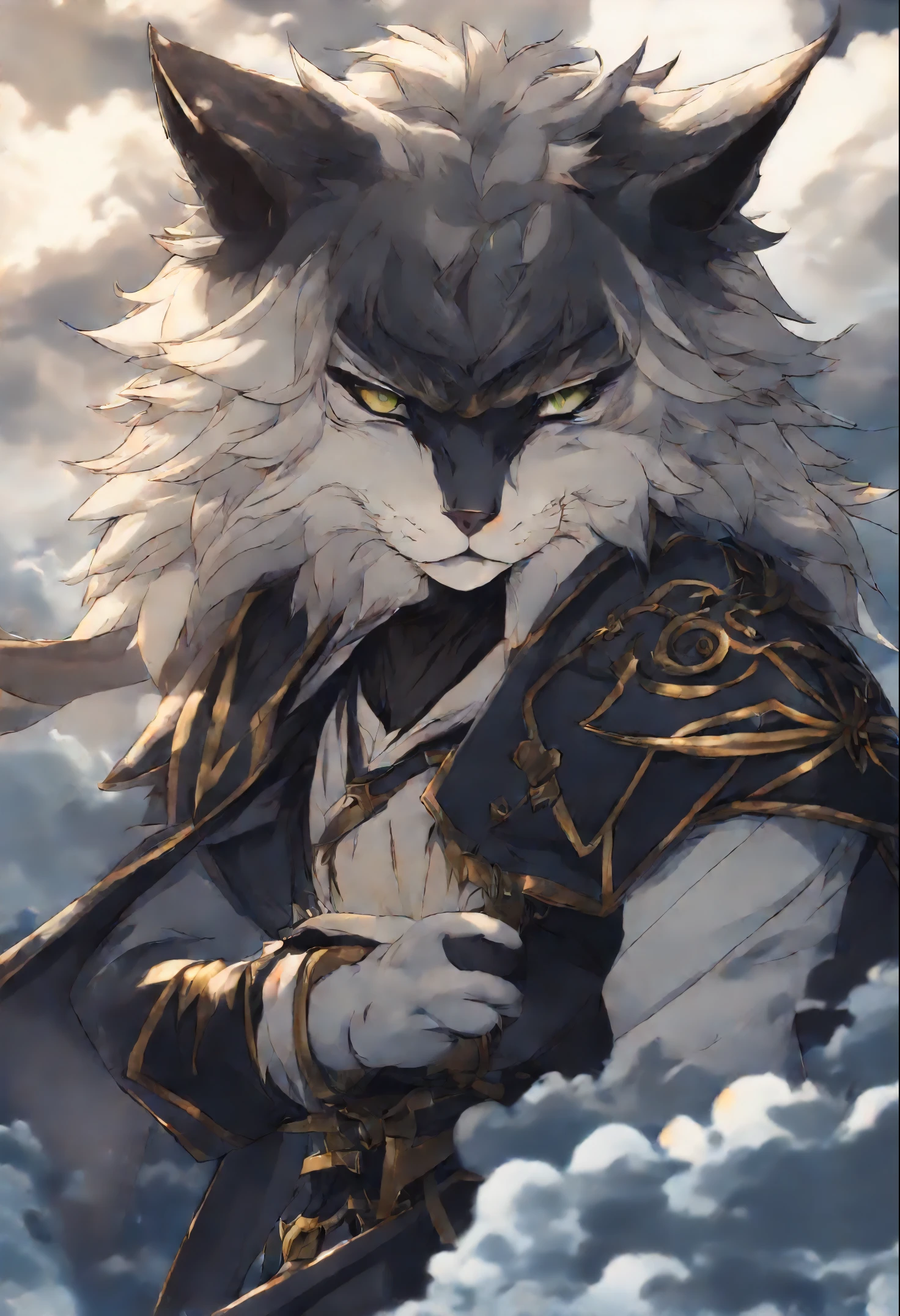 Dark history, the anime, Cloud, soft cloud, wild lynx,