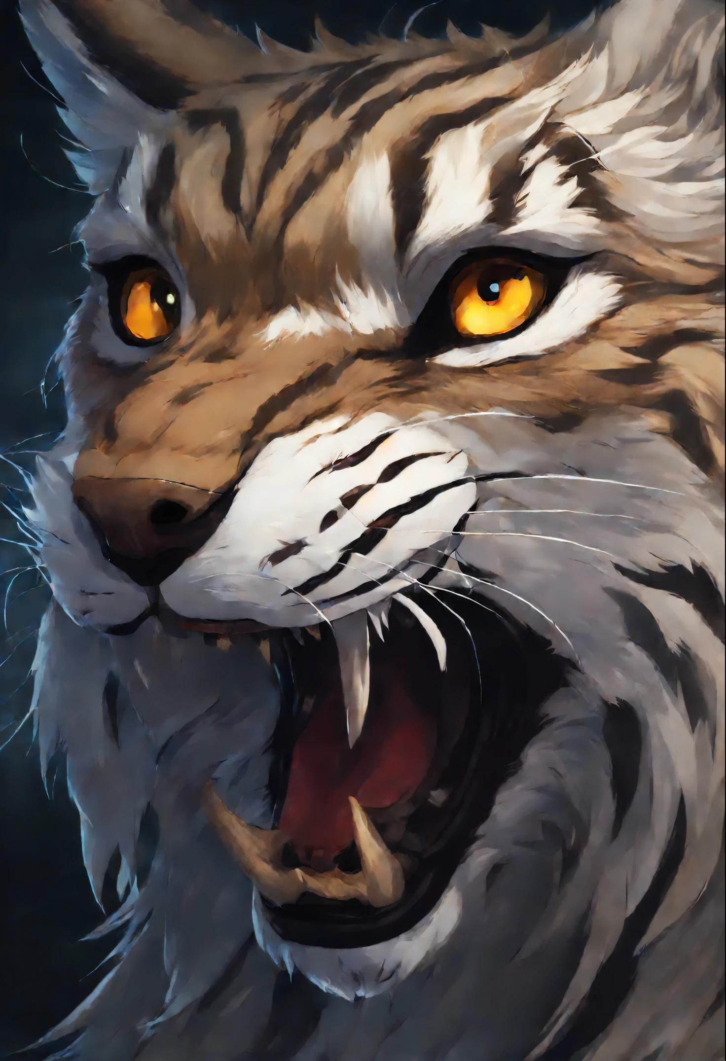 Growling Lynx, Dark story, the anime, Cloud, soft cloud, wild lynx,