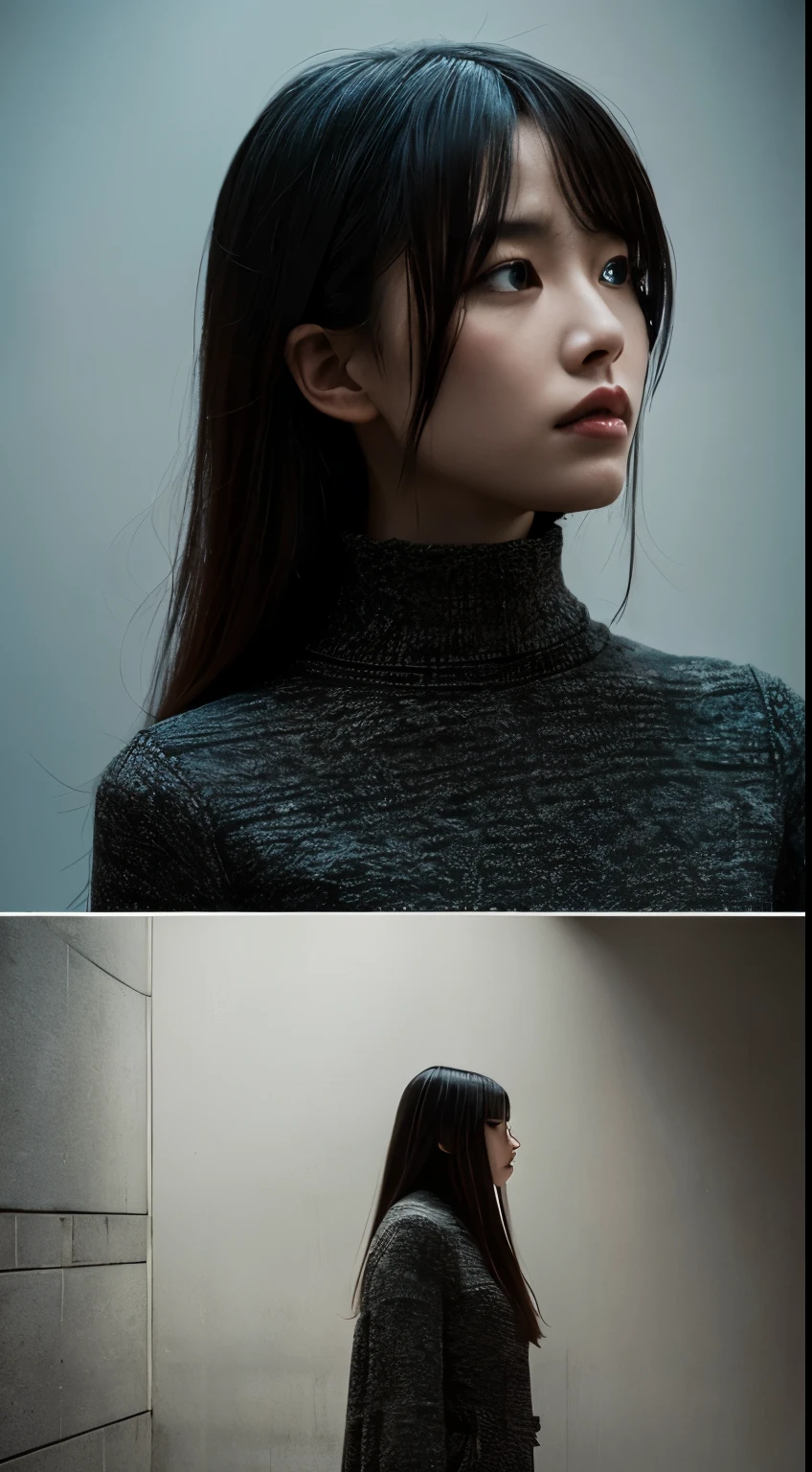 「Delve into Lilith's tragic backstory、Compose scenes that reveal her complex motives and inner turmoil。Draw her in a vulnerable moment、Possibly reflecting on her past choices and the consequences they had。her expression shows a hint of sadness and regret、in contrast to her outwardly menacing demeanor。Esoteric artifacts, subtle demonic images, etc.、Incorporate elements that symbolize connections to the demonic realm。convey the depth of her character、evoke sympathy and intrigue、Viewers get a glimpse into the inner conflict of this mysterious figure in the Diablo 4 universe。