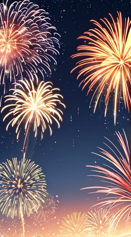 New Year's Eve Fireworks Wallpaper