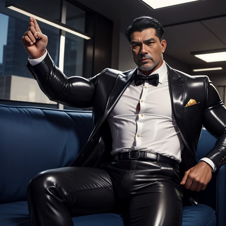 50 years old,daddy,"shiny suit ",Dad sat on sofa,k hd,in the office,"big muscle", gay ,black hair,asia face,masculine,strong man,the boss is horny,handsome,,leather gloves,lecherous dad,look straight ahead,"dad is a handsome","raise your hand"