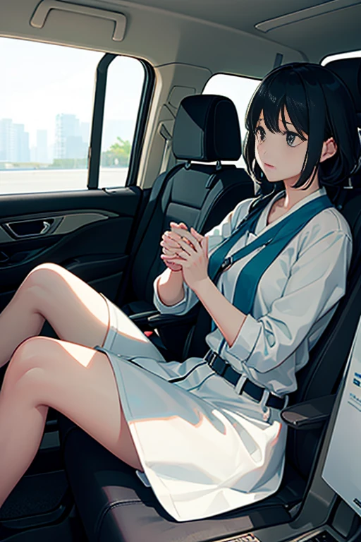 multiple sclerosis. Clipper sitting in the car，put hands on face, Still from a live action movie, 外星女孩cinematic Film still from, Scenes from live-action movies, movie frame still, screenshots from movies, The movie is still very tiring, cinematic Film still from, Still in the movie, Still in the movie, 获奖cinematic Film still from