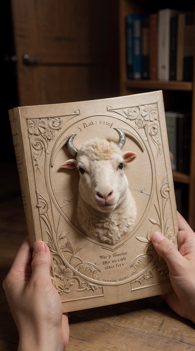 ((best quality)), ((masterpiece)), (detailed), perfect intricate furry design Lamb's Book of Life
