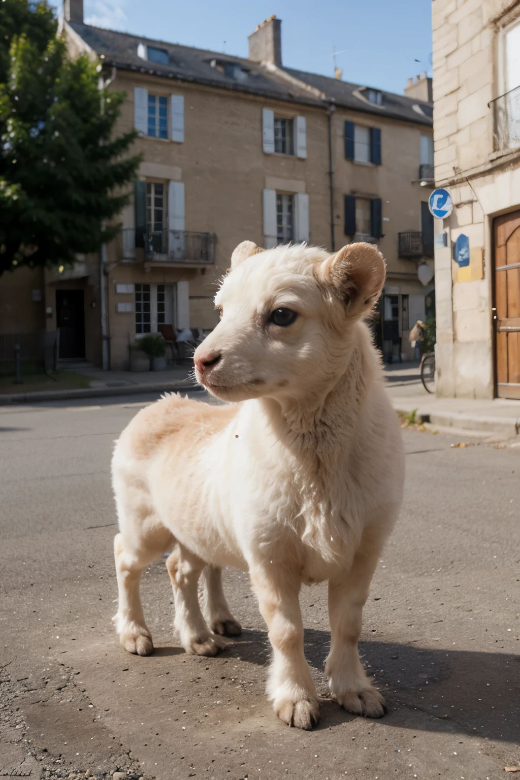 Un mouton rose