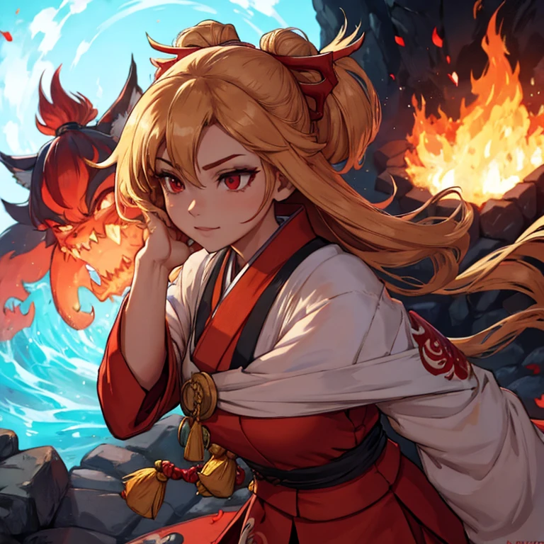 Female,Fire Demon,Okami,