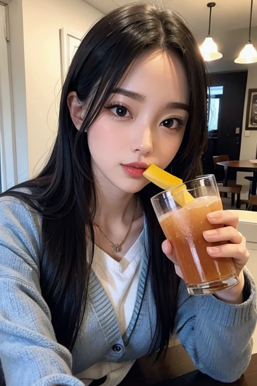 her drinking