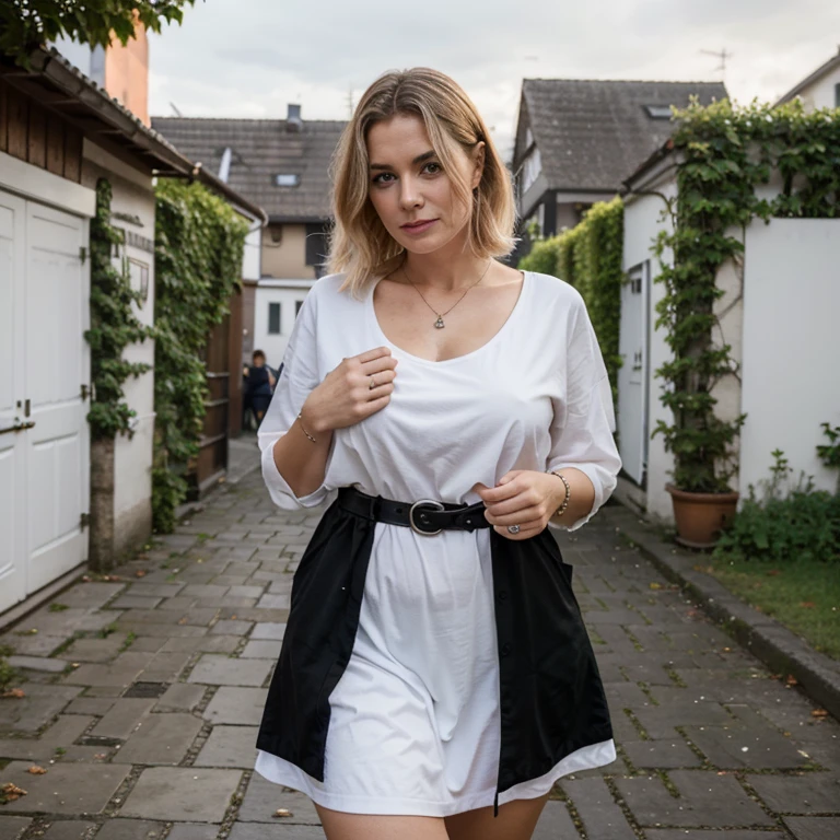 Frau, 39 Jahre, Pretty, influencer, sympathisch, runny, large, schlank, Of course, fotogen