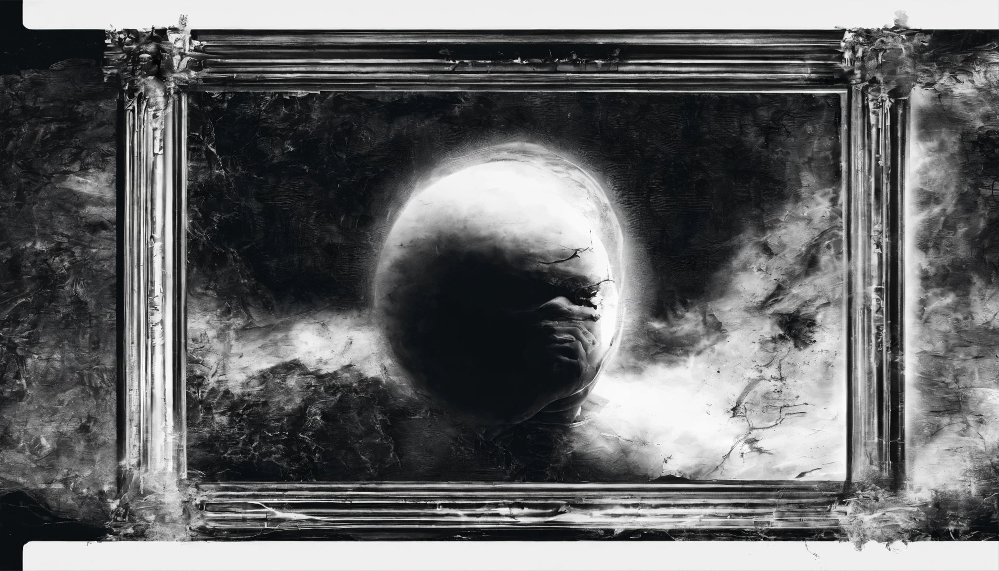 You look into the mirror and see your own reflection it staring back at you it turns into the most demonic thing you’ve seen and then you shit yourself and explode and become a universe