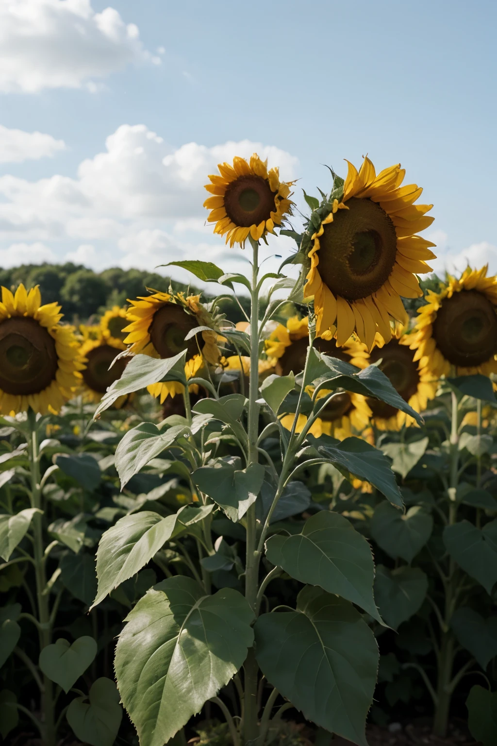 Sunflowers big and more