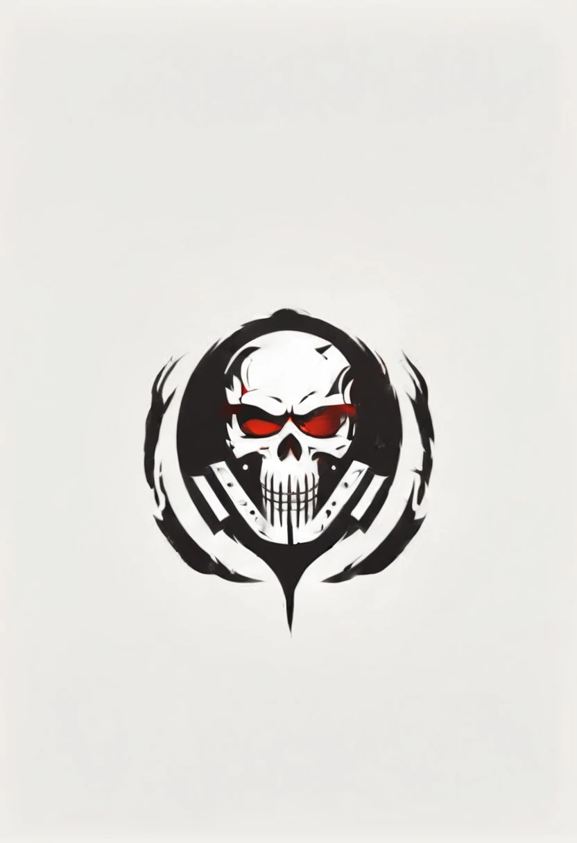 Harley Davidson logo design,t shirt design,beefy style,design only,white background,no model,professional,high contrast,high-res,ultra-detailed,vivid colors,metallic accents,sharp focus,edgy,dynamic composition,gritty texture,rough brush strokes,mechanical elements,chrome effect,classic typography,retro style,distressed look,aggressive lines and curves,3D rendering,striking visual impact,dark shadows,strong branding presence,monochromatic palette,industrial aesthetic, helmet samurai
