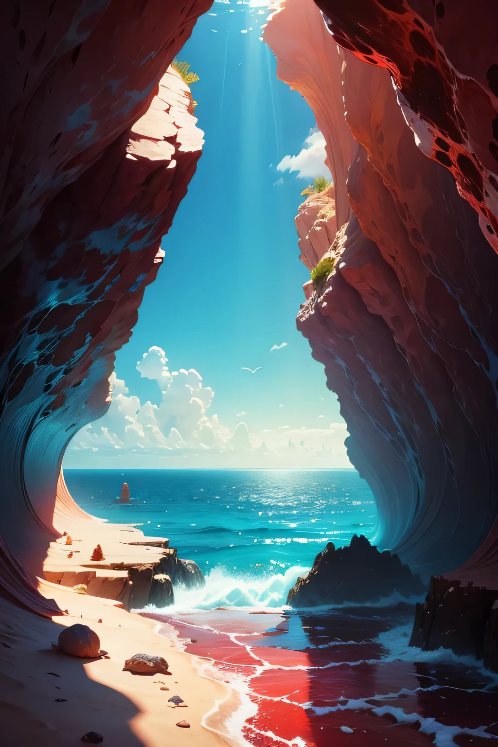 red sea background