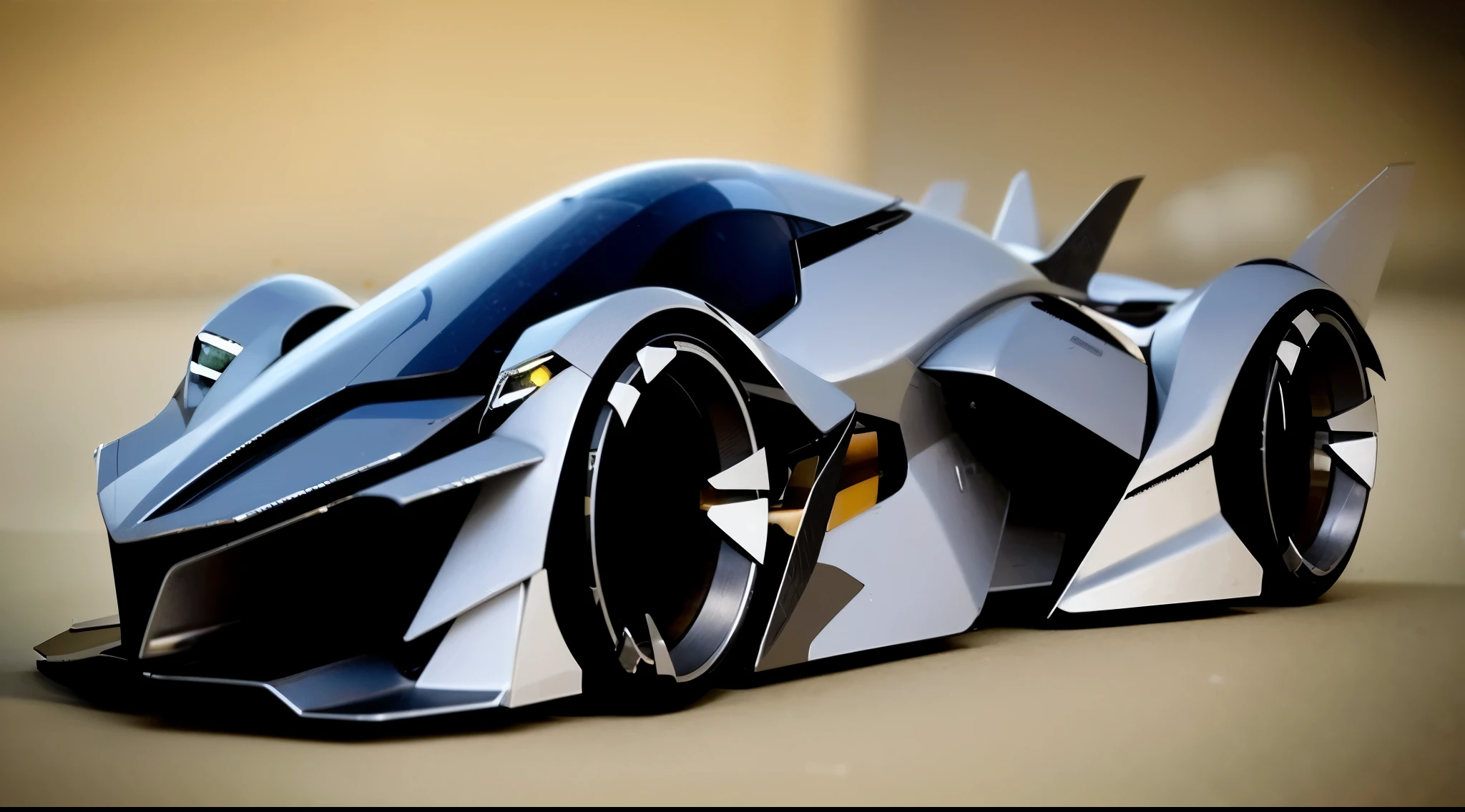a close up of a model of a futuristic car, futuristic concept car, futuristic car concept, futuristic car, futuristic chrome vehicle, futuristic vehicle, concept automobile design, futuristic cars, futuristic vehicles, concept car, concept car design, prototype car, car concept, trending on vehicle design, futuristic design, futuristic concept design, futuristic suzuki, car design
