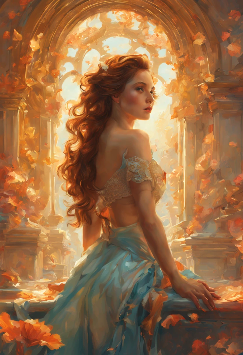art by Vladimir Volegov,Virgin,digital art 8k,Jean-Baptiste Monge style, bright, beautiful,splash, Glittering , cute and adorable,filigree , rim lighting, lights, extremely , magic, surreal, fantasy, digital art, , wlop, artgerm and james jean, , sf, intricate artwork masterpiece, ominous, matte painting movie poster, golden ratio, trending on cgsociety, intricate, epic,trending on artstation