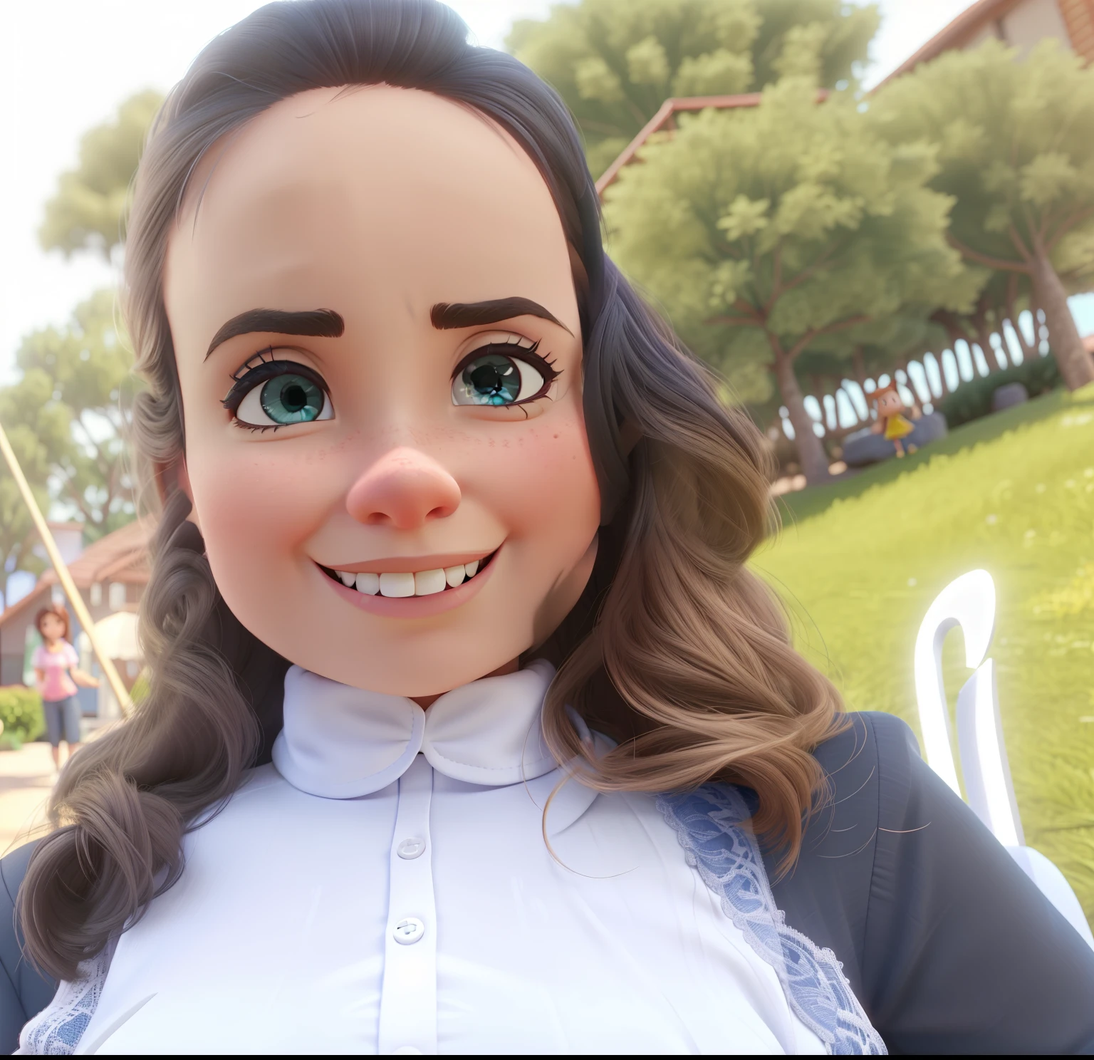a pixar style woman, high quality, best ultra high definition quality, 8k, --v 5.0