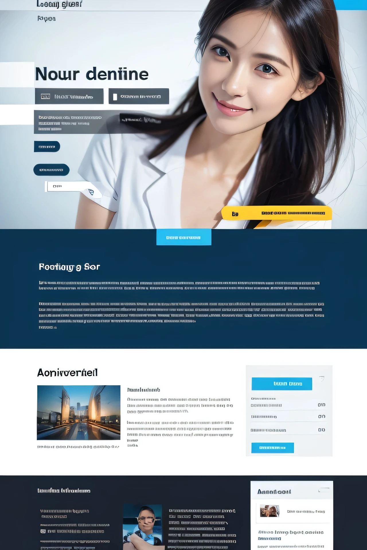 profissional de landing page, one page, health insurance agent