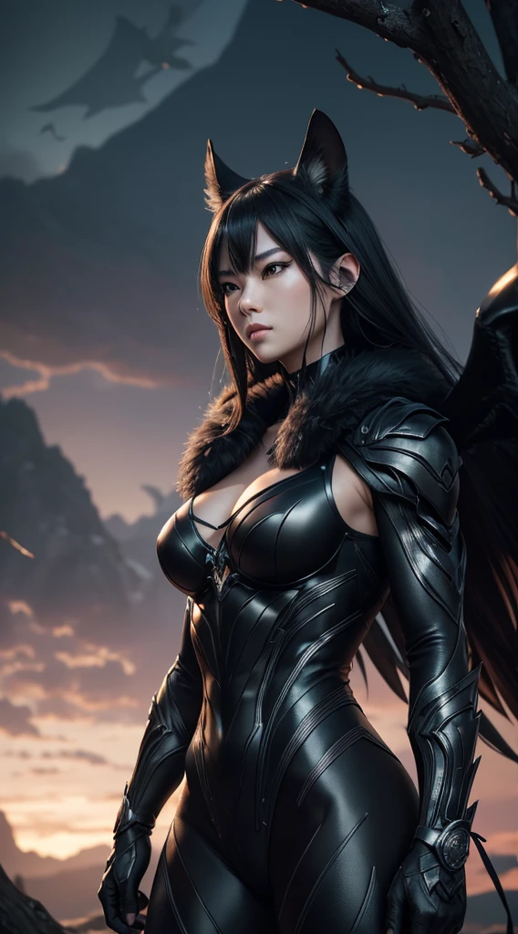 「A muscular bat in 8k」(best quality, 8k, highres, masterpiece:1.2),「sharp focus」,「ultra-detailed」,「vivid colors」,「physically-based rendering」,「extreme detail description」,「studio lighting」,「bat」,「muscular」,「strong body」,「impressive wingspan」,「expression of power」,「intense gaze」,「intricate wing veins」,「sleek fur texture」,「dynamic pose」,「fierce appearance」,「dark and mysterious」,「night scenery」,「moonlight casting shadows」,「elegant flight motion」,「crisp silhouette」,「majestic background」,「realistic anatomy」,「impressive muscle definition」,「great attention to muscle details」,「imposing presence」,「bat-like teeth」,「sharp claws」,「large ears」,「perched on a tree branch」,「bats flying in the background」,「unique physiology」,「carefully crafted body proportions」,「impressive physique」,「attention-grabbing subject」,「dramatic lighting effects」,「stunning composition」,「eye-catching artwork」,「captivating visual impact」,「immersive viewing experience」,「attention to artistic details」,「jaw-dropping realism」,「extraordinary artistry」,「masterful technique」,「striking depiction of power and strength」,「visually striking piece」,「mesmerizing artwork」,「awe-inspiring creativity」,「intricate shading」,「rich color palette」,「impressive level of detail」.