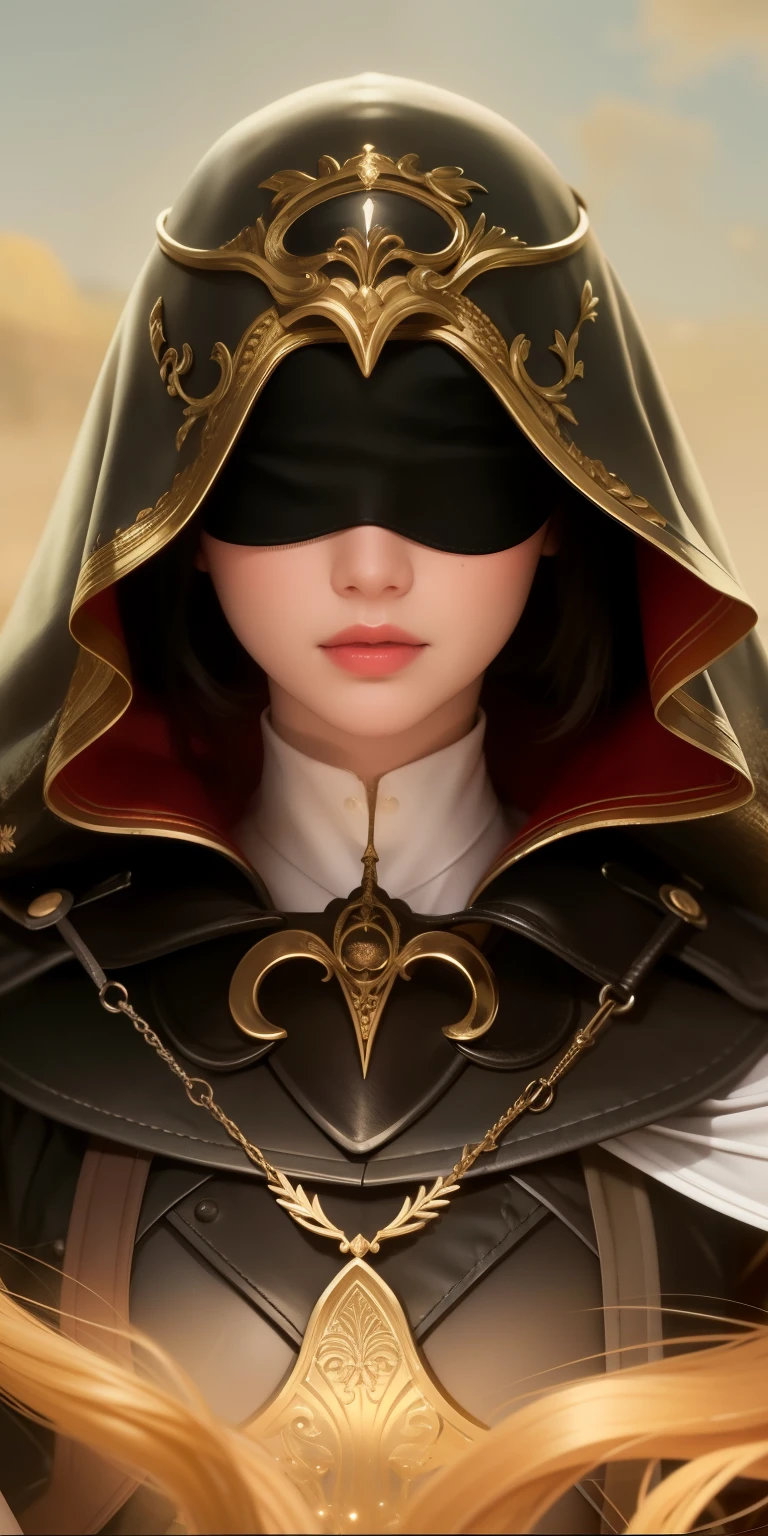 Black blindfold