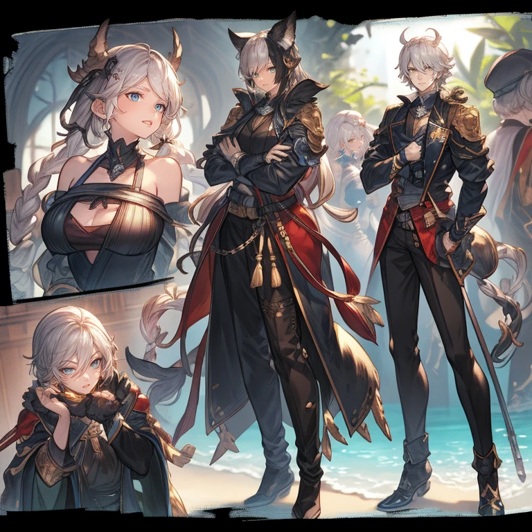 CharacterDesignSheet、single body